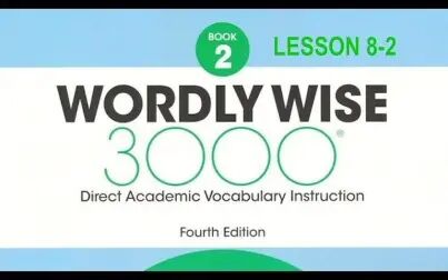 [图]【book 2-lesson 8-2】wordly wise 3000 北美 原版 教材