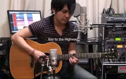 [图]日本小哥翻弹Eric Clapton《key to the highway》