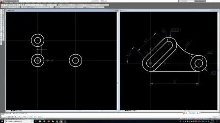 [图]工程制图与CAD 第十五小节 - 附图7的画法