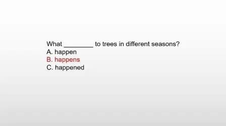 [图]What happens to trees in different seasons