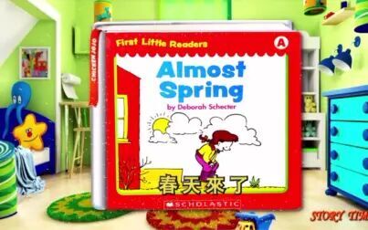 [图]亲子互动阅读春天来了Almost Spring绘本故事阅读早教英语story time