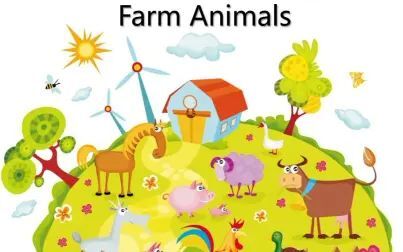 [图]词汇训练-农场动物Farm Animals