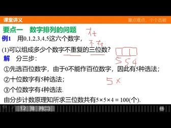 [图]排列数字问题和排队问题