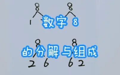 [图]数字8的分解与组成·幼小衔接·数字