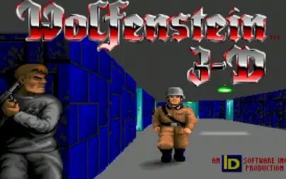 [图]《德军总部3D(Wolfenstein 3D)》(1992)通关视频