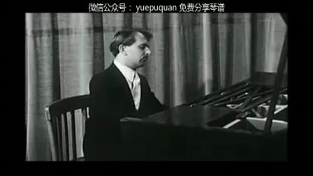 [图]肖邦圆舞曲 降G大调 Op.70 No.1 弗朗索瓦演奏 超清 附谱