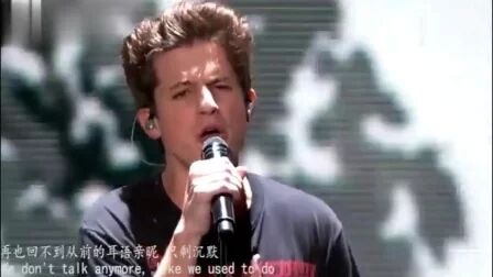 [图]断眉Charlie Puth《We Dont Talk Anymore 》现场版