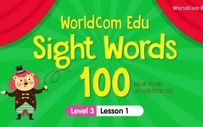 [图]跟Brian老师学习Sight Words 100 Level 3