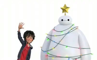 [图]超能陆战队 圣诞节小短片——Baymax Christmas Tree