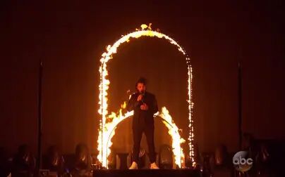 [图]The Weeknd - The Hills Live (AMAs 2015) - 720p 软中英字幕