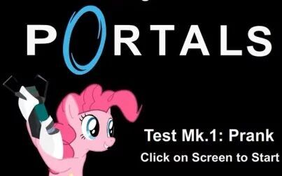 [图]My Little Pony in Thinking With Portals