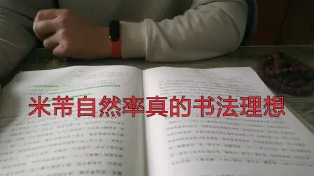 [图]书法理论 之 米芾自然率真的书法理想 《中国书法批评史》