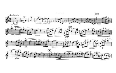 [图]门德尔松e小调小提琴协奏曲 第二乐章