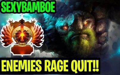 [图]ENEMIES RAGE QUIT! - SEXY BAMBOE TINY - Dota2