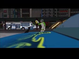 [图]【DC经典游戏回顾】街头涂鸦 通关视频 Jet Grind Radio