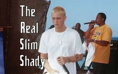 [图]【Eminem/中英双字/注解】The Real Slim Shady Live 2000.9.7