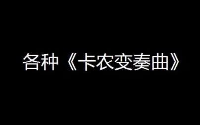 [图]【放送文化】各种卡农变奏曲