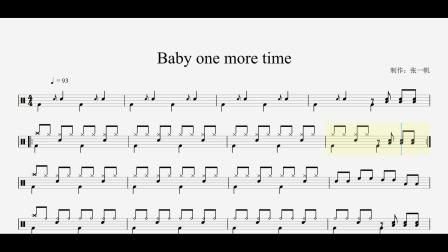 [图]初级 - baby one more time - 有谱有鼓伴奏