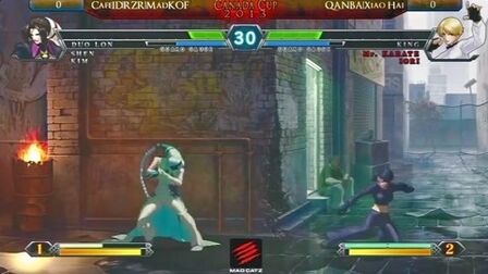 [图]CC2013 拳皇13 Top 4 韩国第一堕垄MadKOF VS 小孩