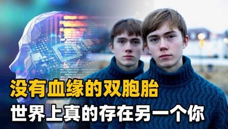 [图]世界上另一个你:没有血缘关系的“双胞胎”,人脸识别还安全吗?