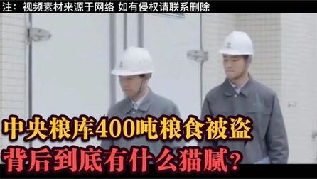 [图]中央粮库400吨粮食被盗,背后到底有什么猫腻?真相使农民大怒