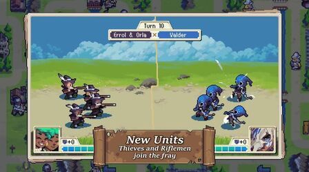 [图]开发商Chucklefish宣布《战律 | Wargroove》PS4版将于8月4日更新免...