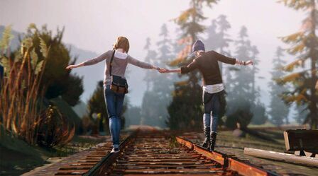 [图]《奇异人生(Life is Strange)》感人结局,玩家控制的麦克斯必须选...