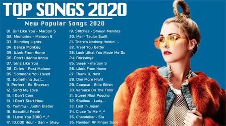 [图]TOP SONGS 2020 Girl Like You