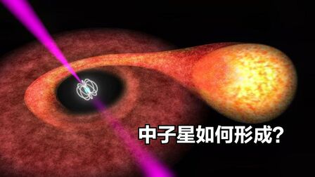 [图]恒星是如何坍缩为中子星的,为什么引力让光都以抛物线挣脱!