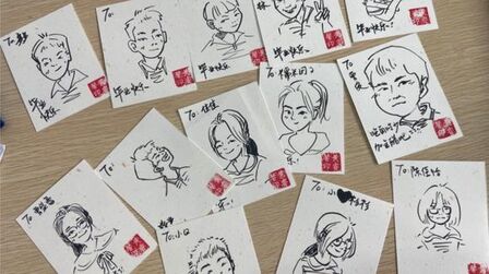 [图]老师手绘74张“专属漫画”送给毕业生,孩子们纷纷设为微信头像