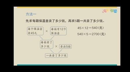 [图]小学三年级下册:用连乘解决问题