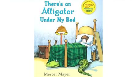 [图]英语绘本故事-There's an Alligator Under My Bed