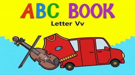 [图]Little Fox Level 1_ABC Book_Letter Vv