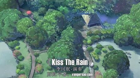 [图]经典纯音乐《Kiss The Rain(雨的印记)》温柔优美治愈曾风靡全球