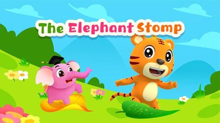 [图]贝乐虎动物音乐派对英文版《The Elephant Stomp》