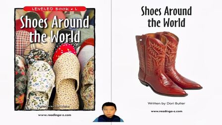 [图]大轩读RAZ-Level L-54 Shoes Around the World