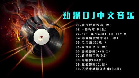 [图]劲爆DJ,精选《十首中文歌曲》超好听。