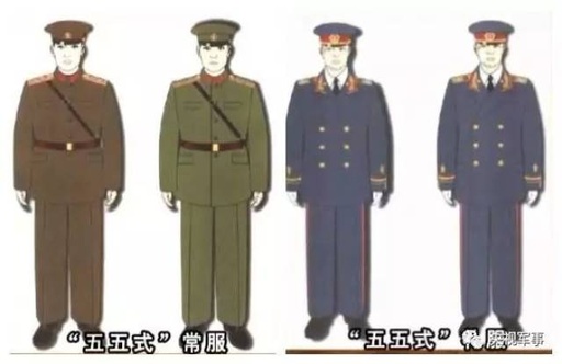 来看中国军服的演变,果然是越来越帅气!