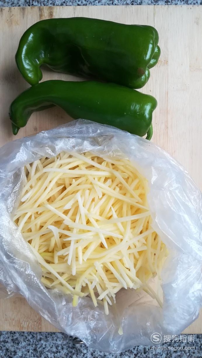 青椒土豆丝的简单做法
