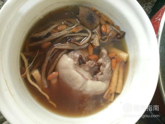 茶树菇猪心汤的家常做法