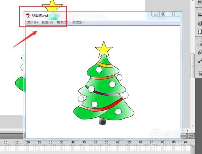 简笔画：如何使用Flash绘制圣诞节