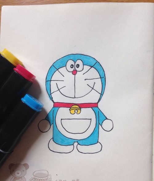 怎么画卡通哆啦a梦(机器猫,蓝胖子,叮当猫)
