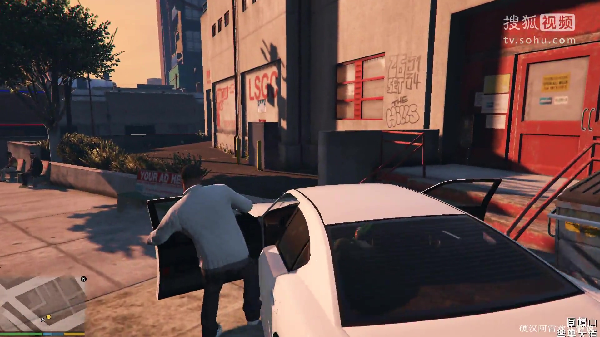 硬汉阿雷gta5侠盗猎车手5pc版单人向搞笑十五期