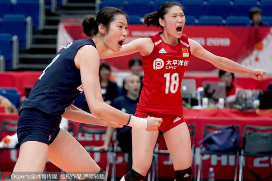 中国女排3-0完胜俄罗斯 朱婷率队全线开花 第1页