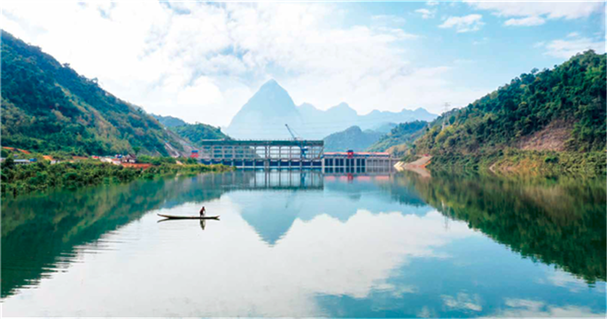 中企首个海外全流域水电开发项目 老挝南欧江梯级水电站二期首台机组投产发电 第1页