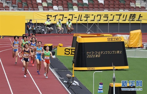 东京奥运会主体育场举行首场正式田径比赛 第1页