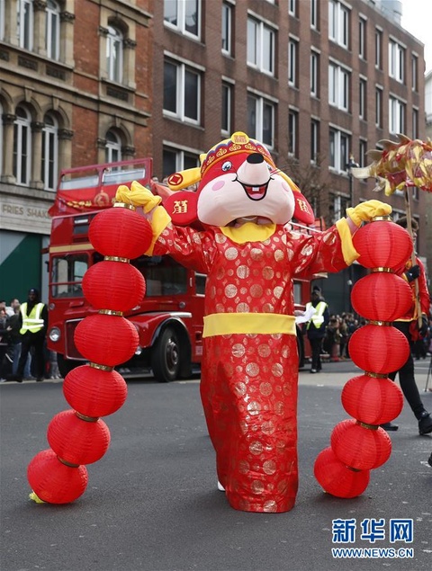 伦敦举行新春巡游庆祝中国农历新年(3) 第3页