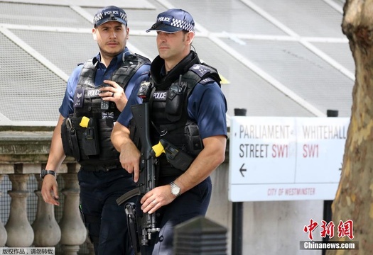 伦敦白厅因安全事件关闭 警方封锁首相官邸 第1页