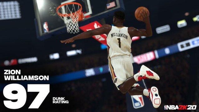 NBA2K20扣篮能力值TOP5!一场没打的他超拉文戈登?(2) 第2页