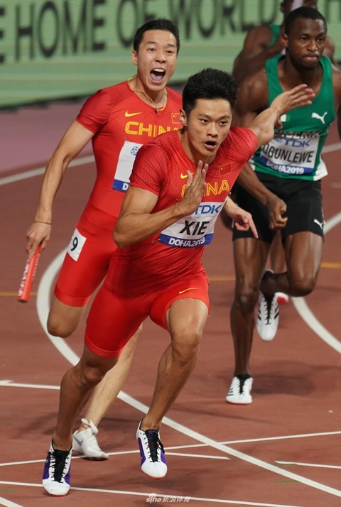 田径世锦赛男子4X100米接力 中国队晋级决赛(4) 第4页